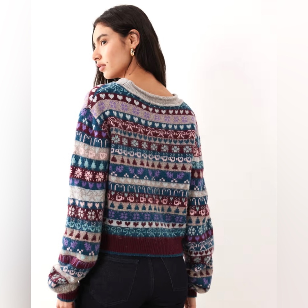 Free People Favorite Things Sweater ✨ Wine Combo Size Medium